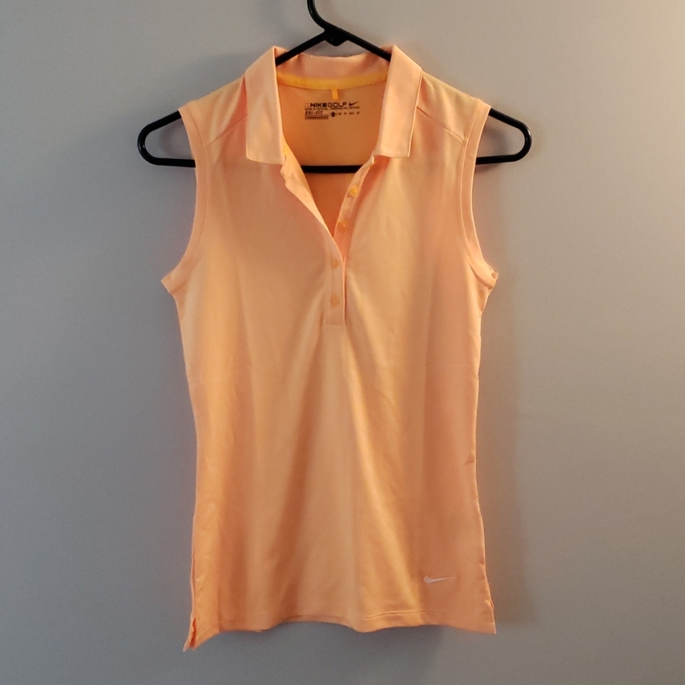 Nike Golf Sleeveless Polo Shirt XS